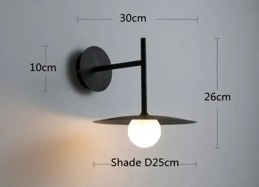 Black Movable Arm Sconce
