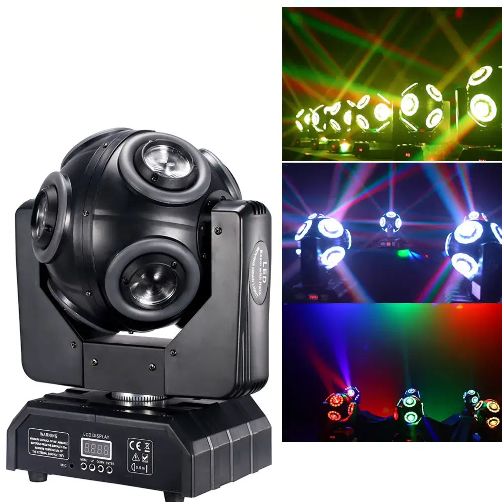 Black LED Beam Light