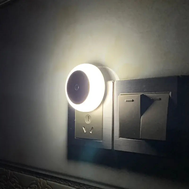 Orange Circular LED Light