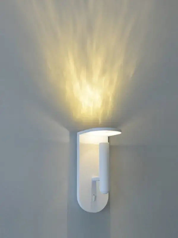 Black Brass Flame Lamp