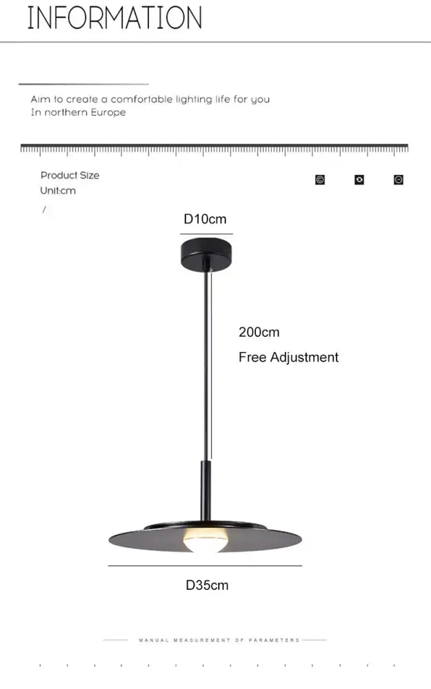 Black Flying Saucer Chandelier