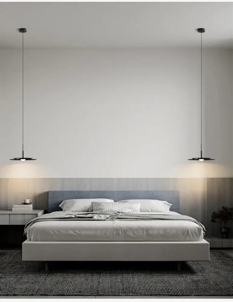Black Flying Saucer Chandelier