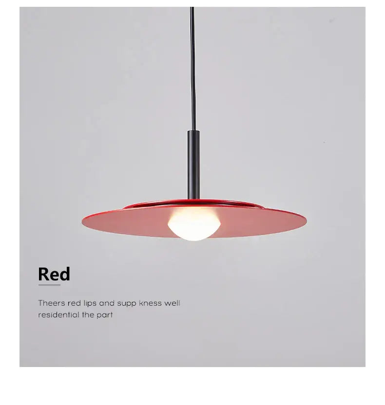 Black Flying Saucer Chandelier