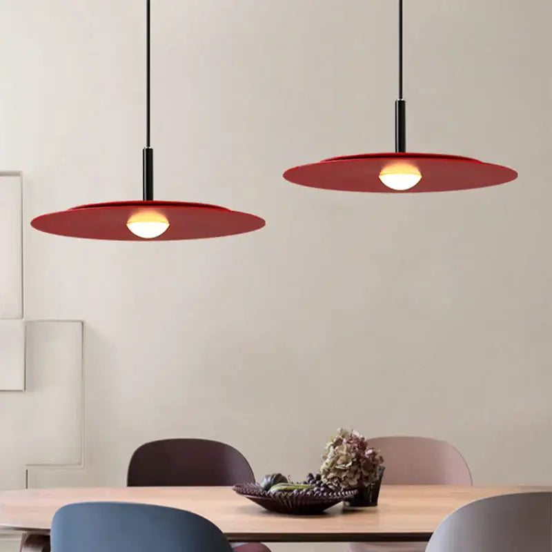 Black Flying Saucer Chandelier