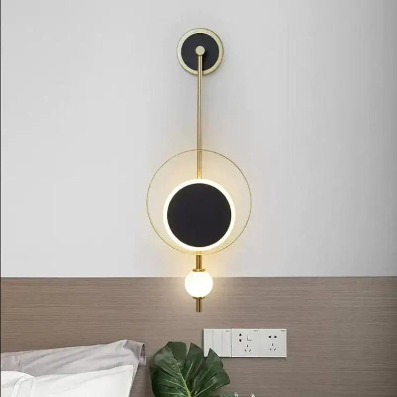 Gold LED Nordic Wall Sconce