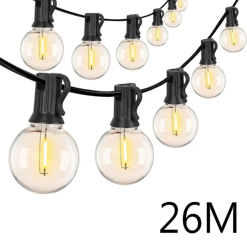 Clear Globe String Lights