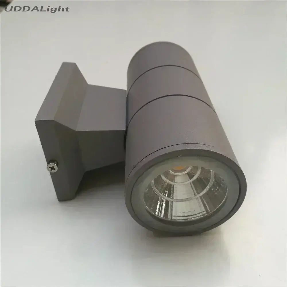 Black Outdoor Up-Down LED Wall Sconce