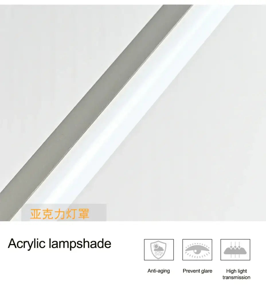 Black Outdoor Aluminum 120cm LED Sconce