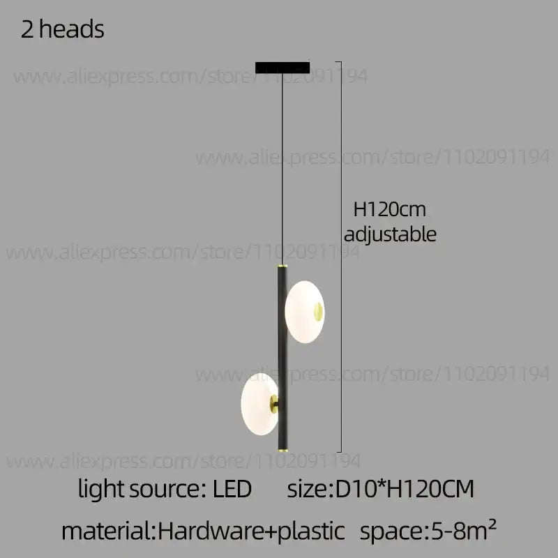 LED Oval Chandelier