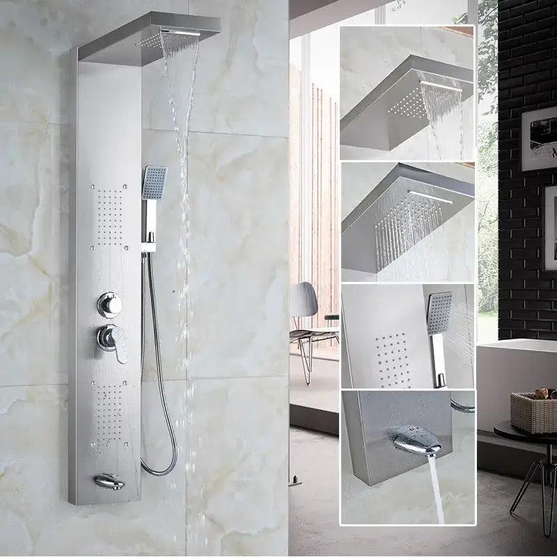 Chrome LED Bath Faucet
