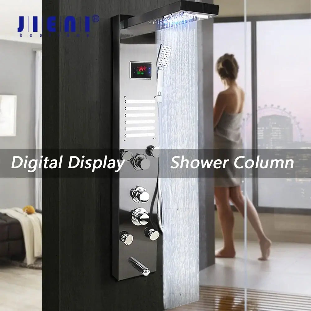 Chrome LED Bath Faucet