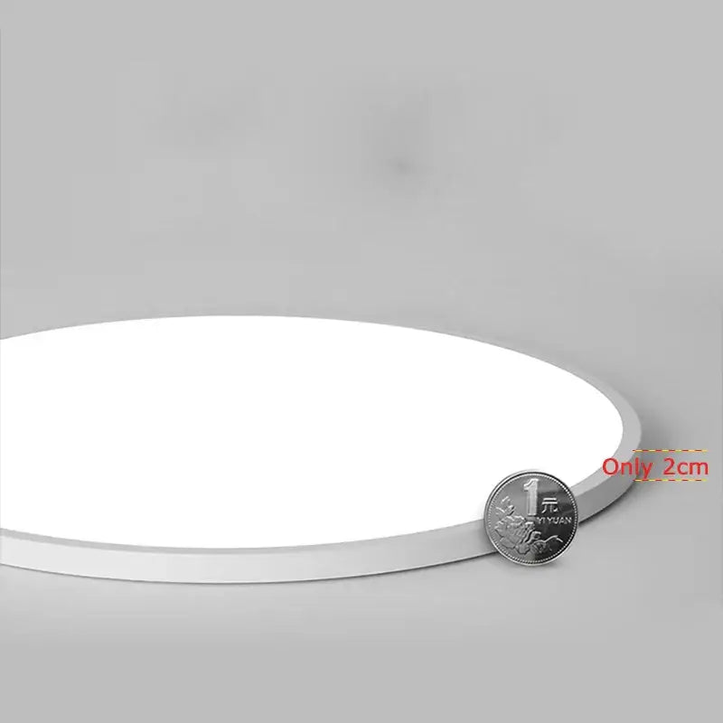 White Panel Ceiling Light