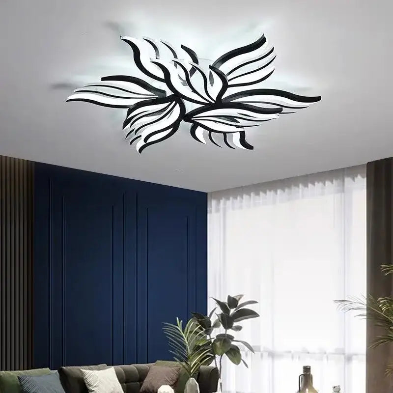 Black Panel Ceiling Light