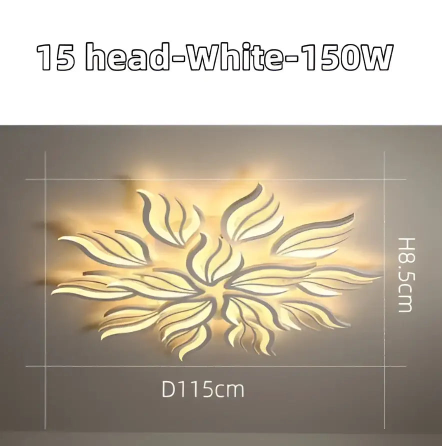Black Panel Ceiling Light