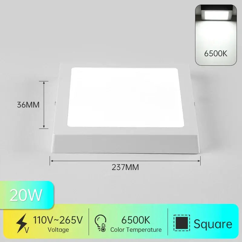 White LED Panel Light