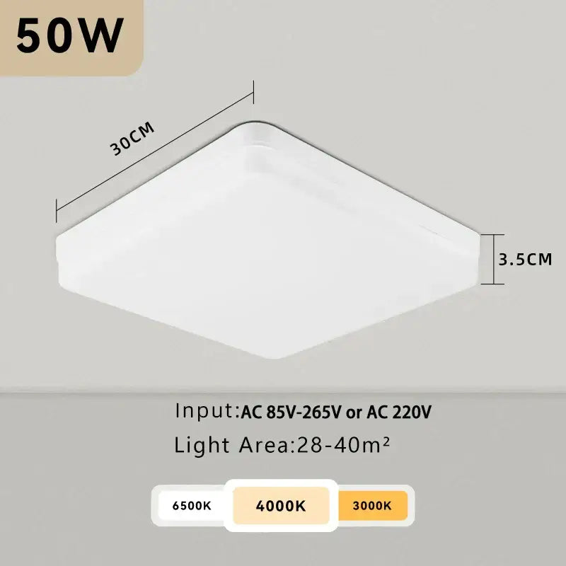 White LED Panel Light
