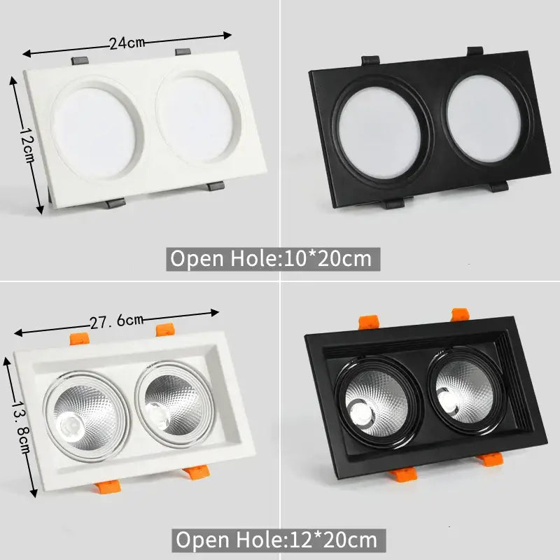 White LED Panel Downlight