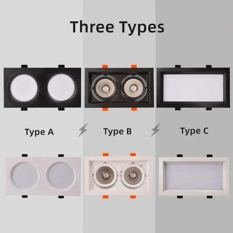 White LED Panel Downlight