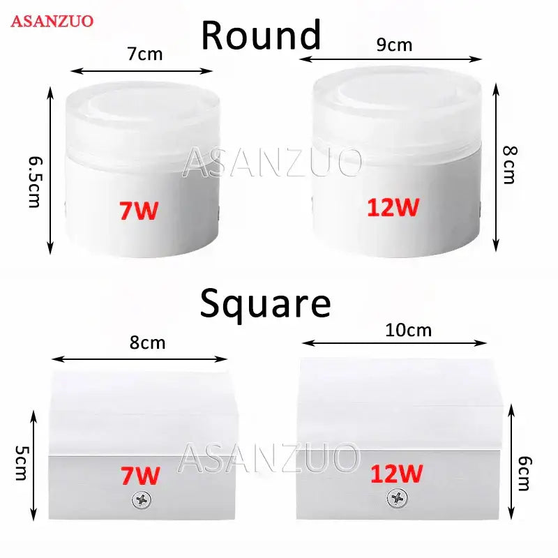 White Round Ceiling Light
