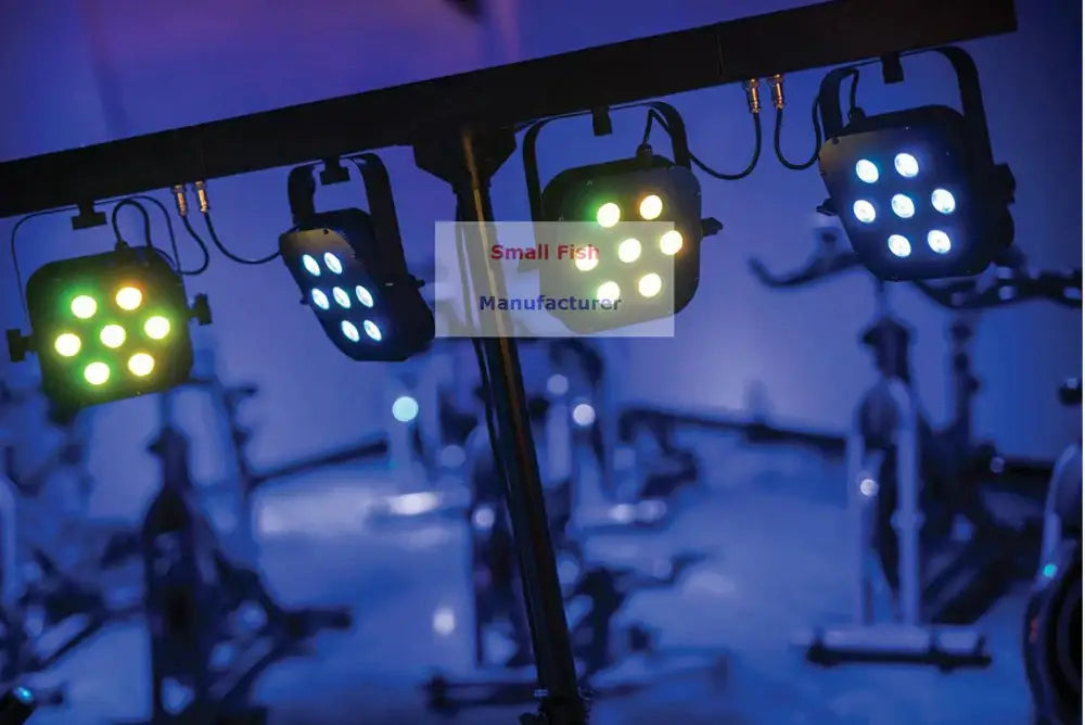 Black LED Par Kit Set