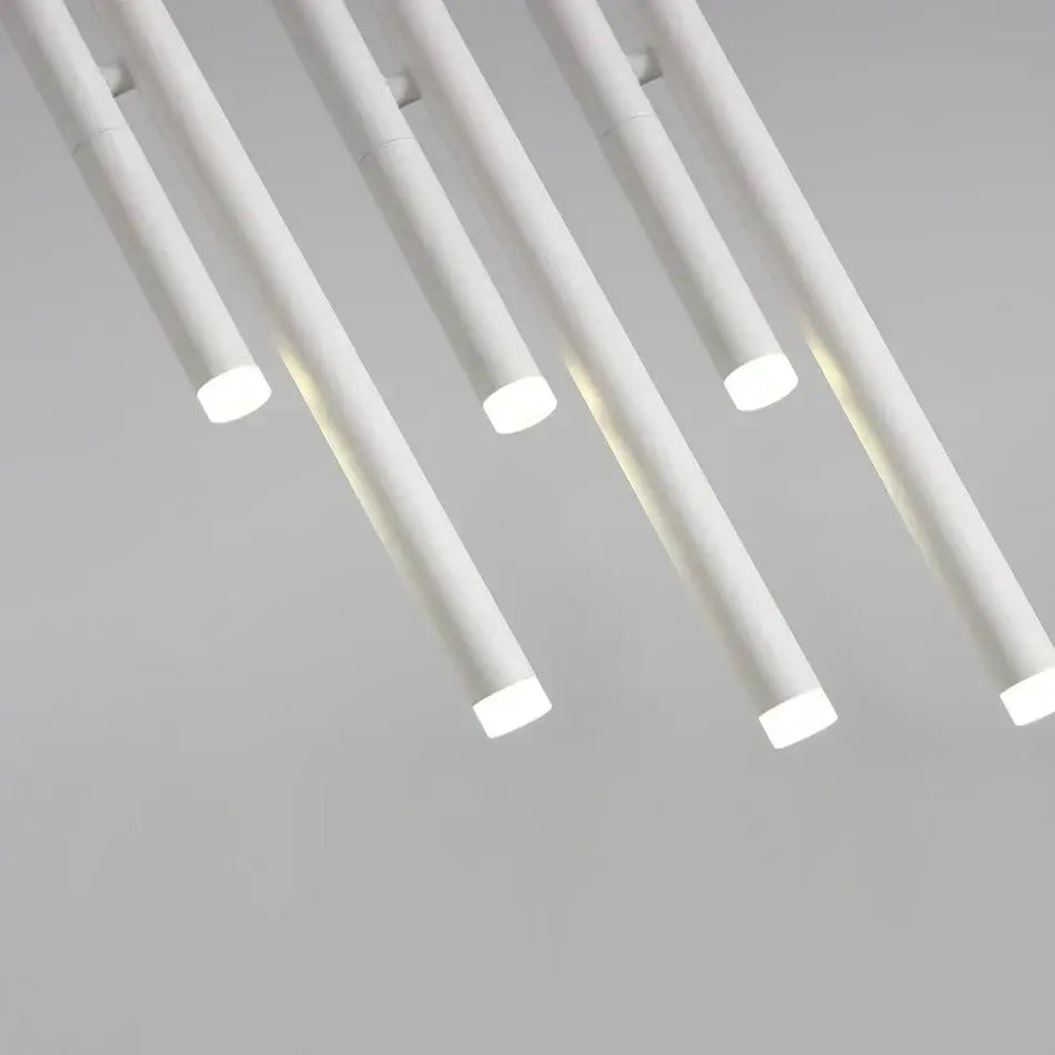 White Adjustable Pendant Light