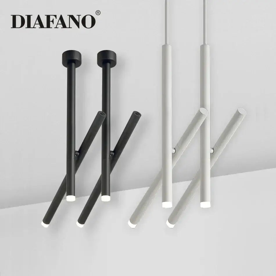 White Adjustable Pendant Light