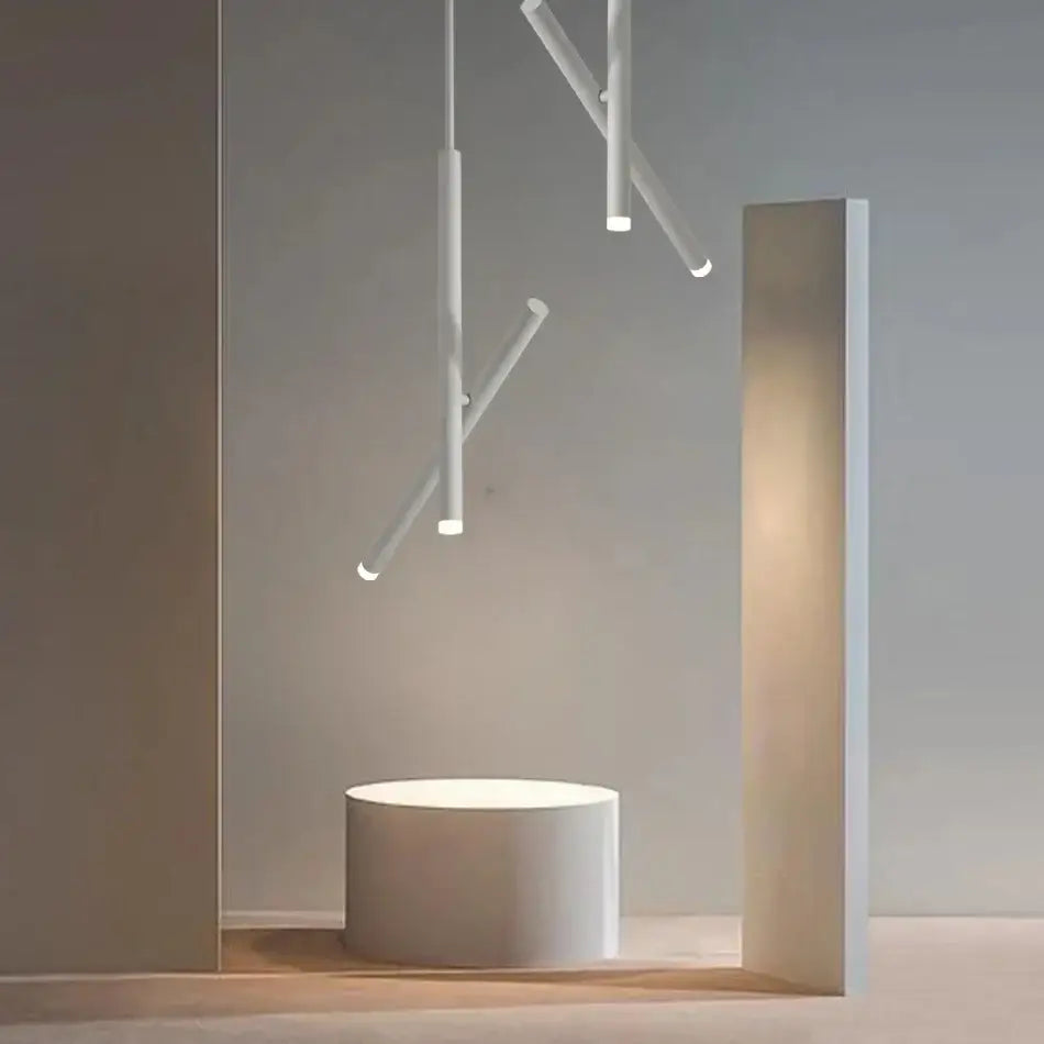 White Adjustable Pendant Light