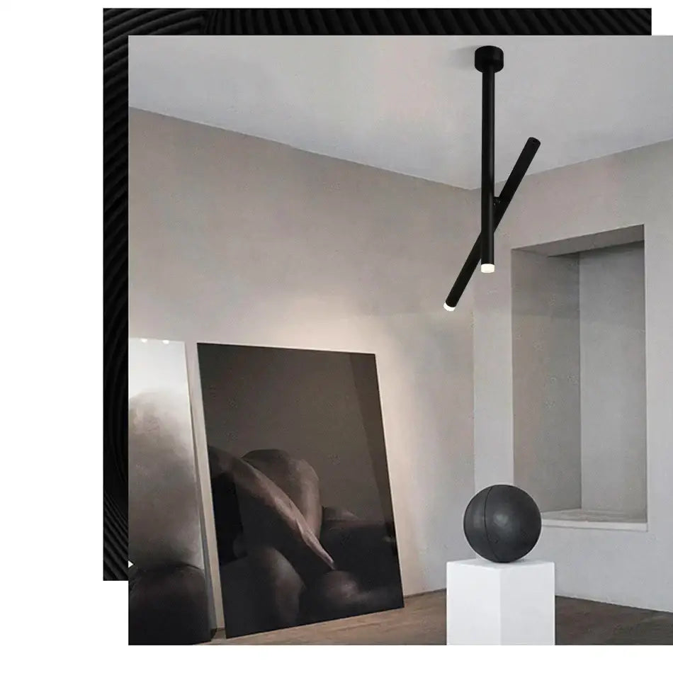 White Adjustable Pendant Light