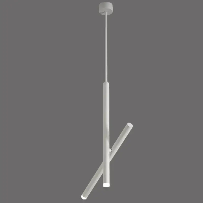 White Adjustable Pendant Light