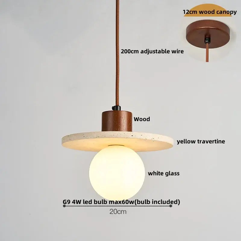 Concrete Pendant Light Fixture