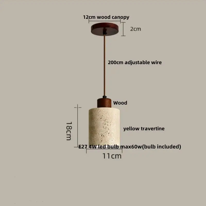 Concrete Pendant Light Fixture