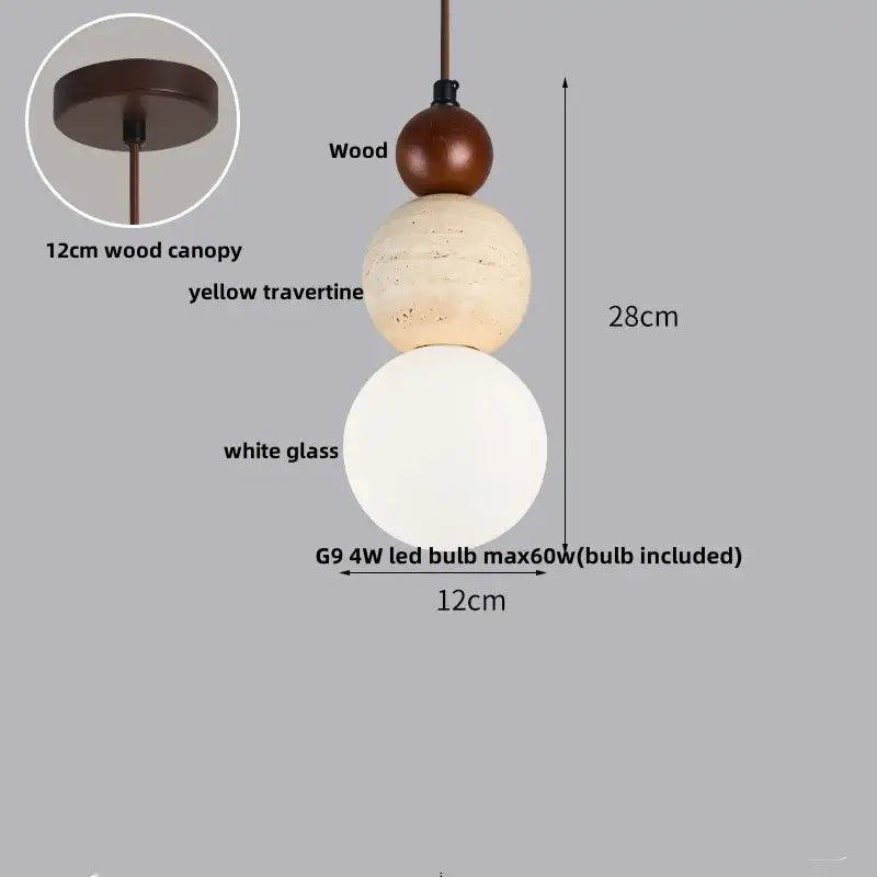 Concrete Pendant Light Fixture