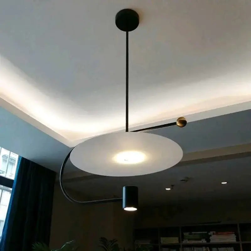Gray Black Pendant Light