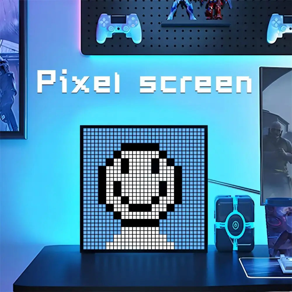 Black LED Pixel Frame