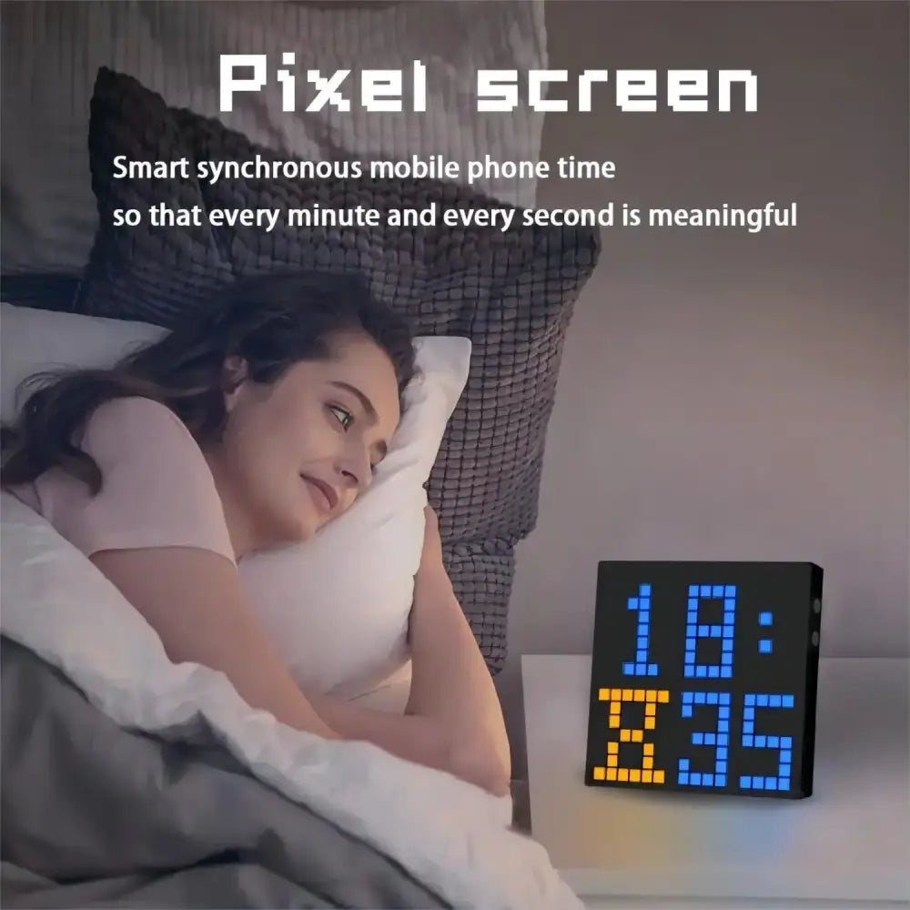 Black LED Pixel Frame