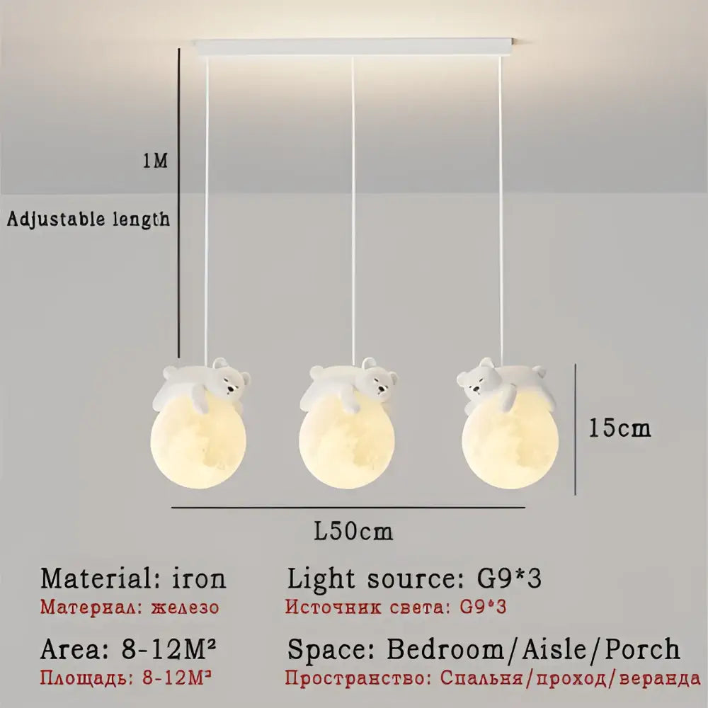 White Rabbit Pendant Light