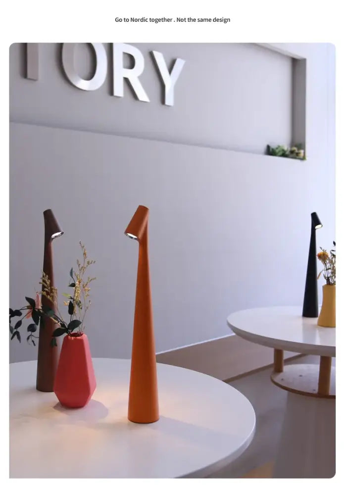 White Adjustable Desk Lamp