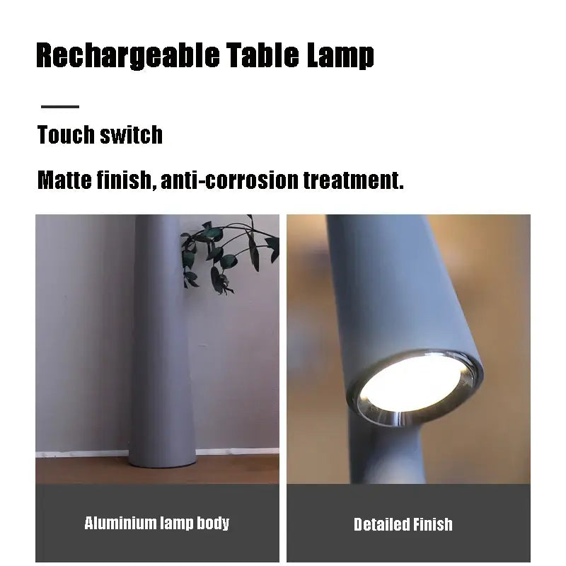 White Adjustable Desk Lamp