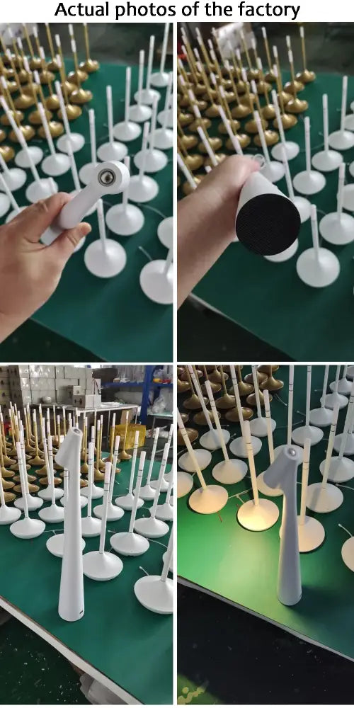 White Adjustable Desk Lamp