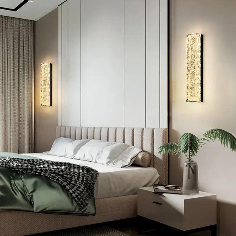 Gold Textured Resin Lamp