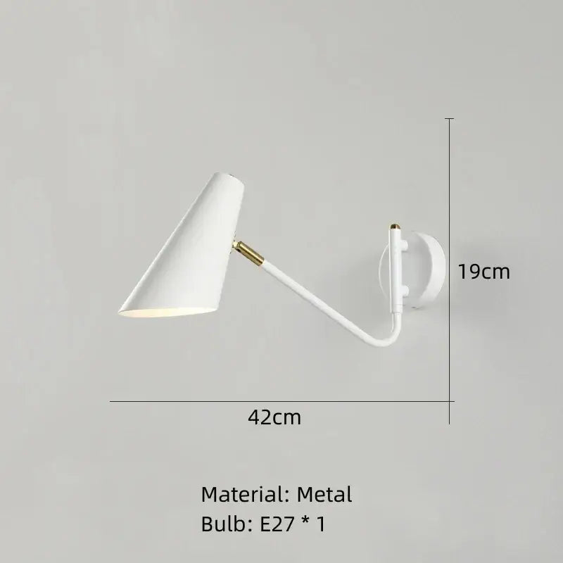 Gold Rotatable Wall Lamp