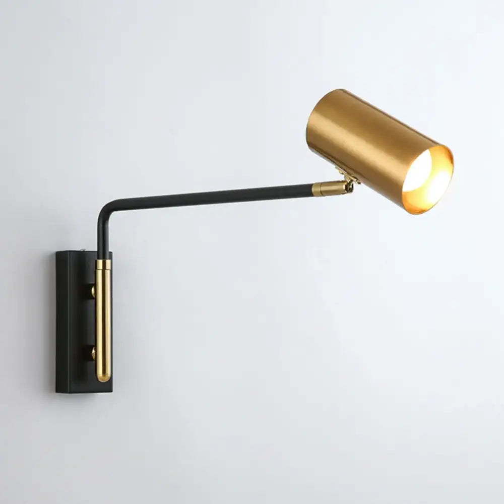 Gold Rotatable Wall Lamp