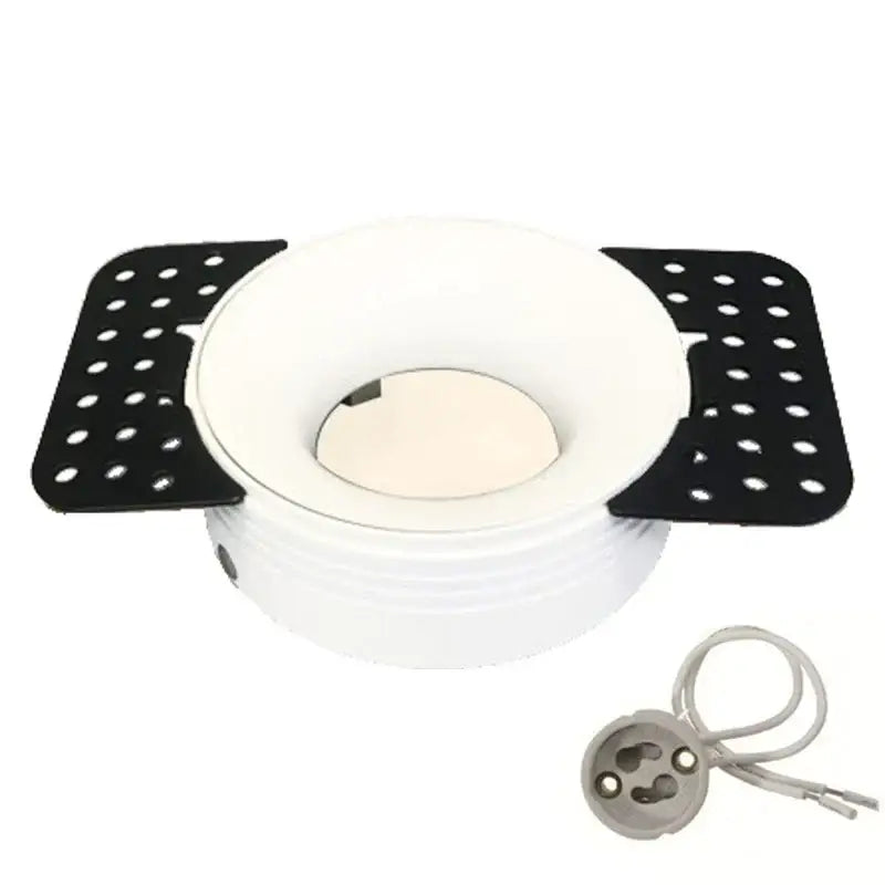 White Gold Ceiling Light