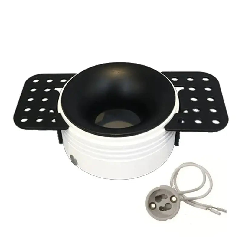 White Gold Ceiling Light