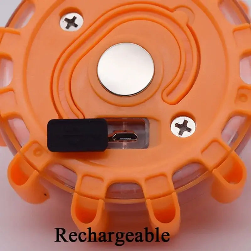 Orange LED Safety Flare