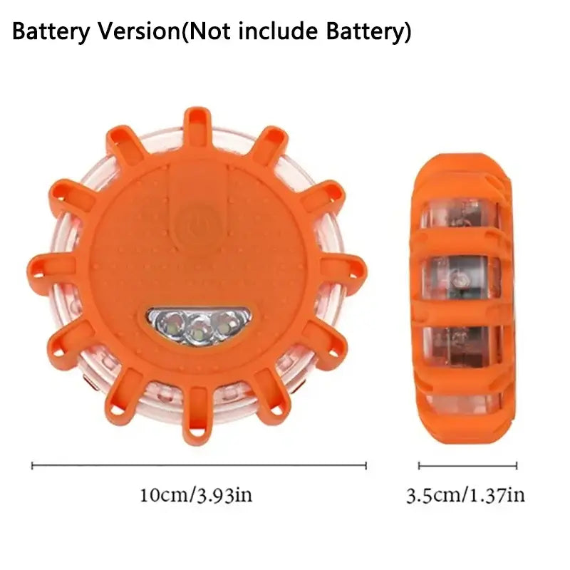 Orange LED Safety Flare
