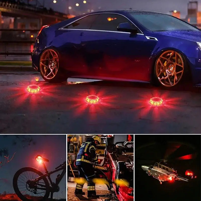 Orange LED Safety Flare