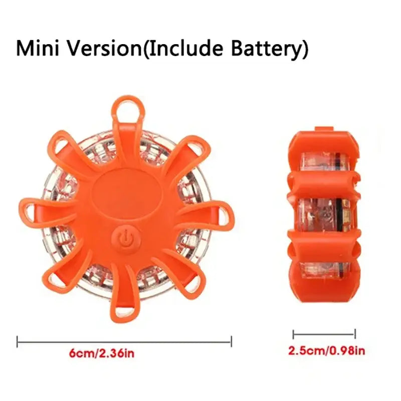 Orange LED Safety Flare