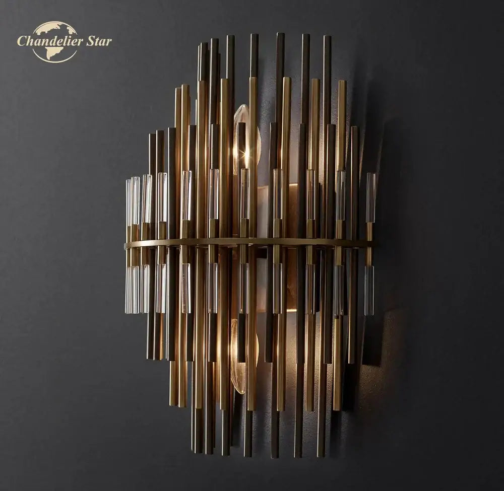 Chrome Radial LED Sconce