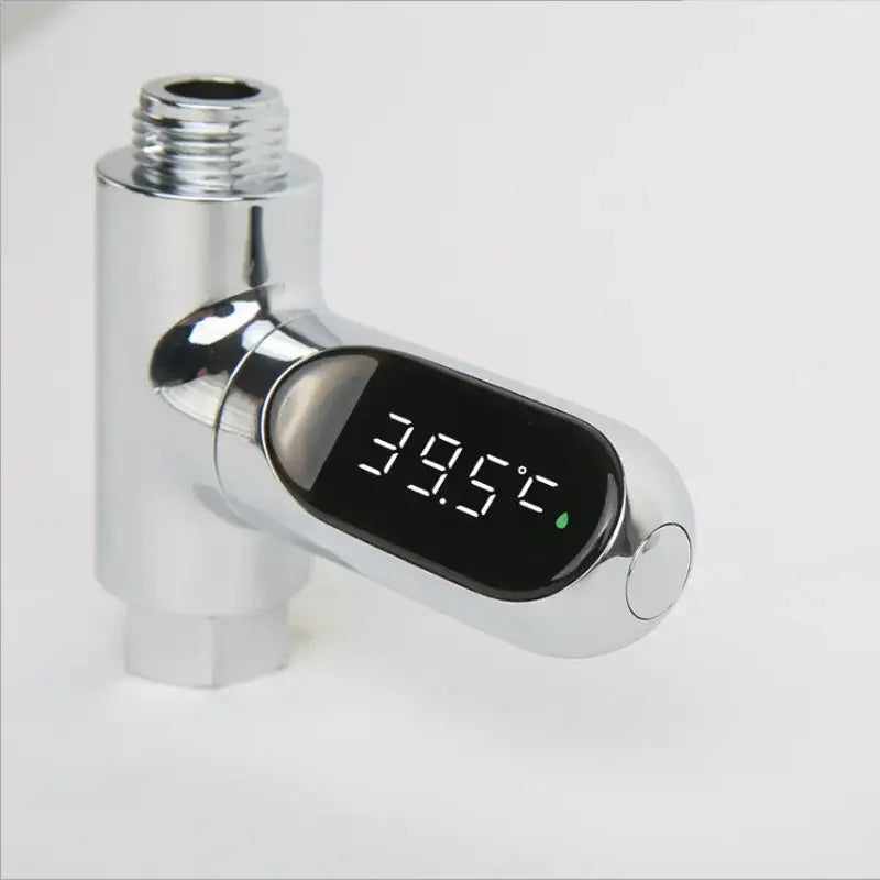 Chrome LED Shower Thermometer